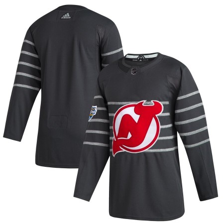 New Jersey Devils Blank Grijs Adidas 2020 NHL All-Star Authentic Shirt - Mannen
